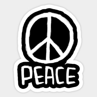 Peace Sign, Peace Please, No War, Antiwar, Peace Symbol Sticker